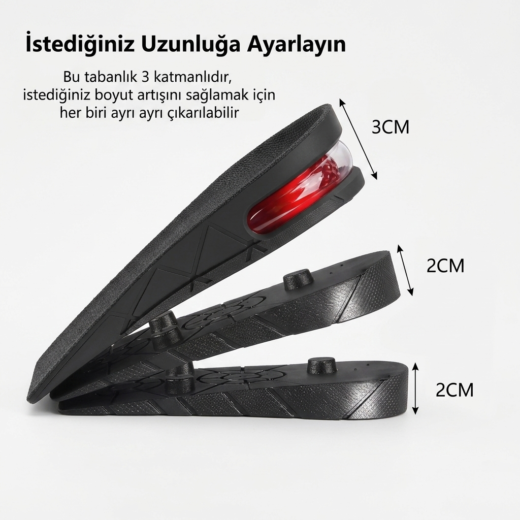 Upstep™ BOY UZATAN TABANLIK (ÇİFT)