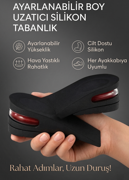 Upstep™ 5CM BOY UZATAN TABANLIK (ÇİFT)